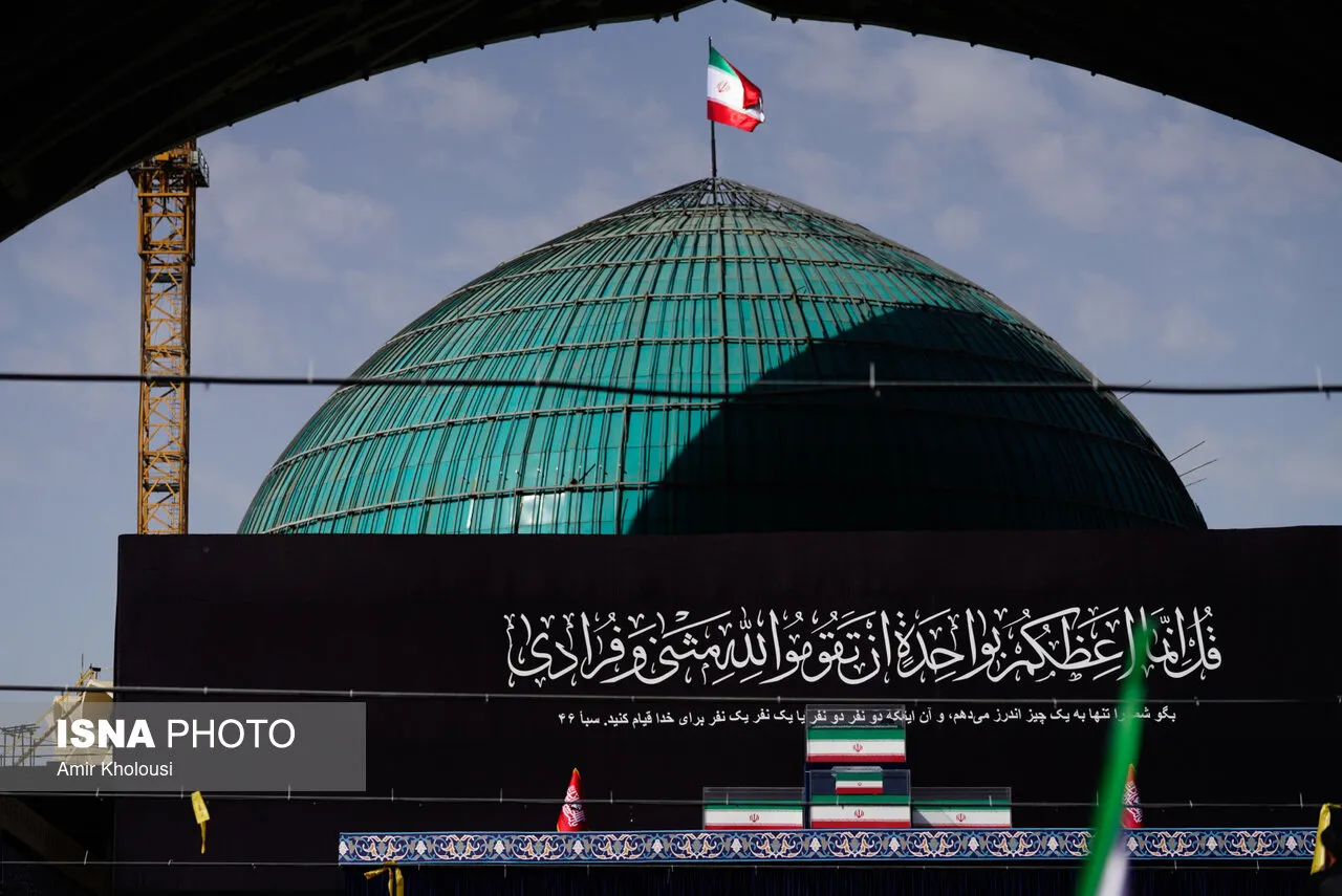 مصلی امام خمینی وداع با آقای شهید ایران