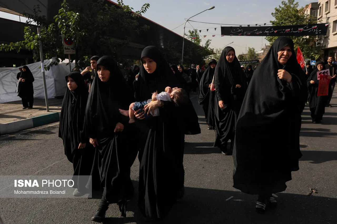 مصلی امام خمینی وداع با آقای شهید ایران