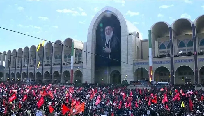مصلی امام خمینی وداع با آقای شهید ایران