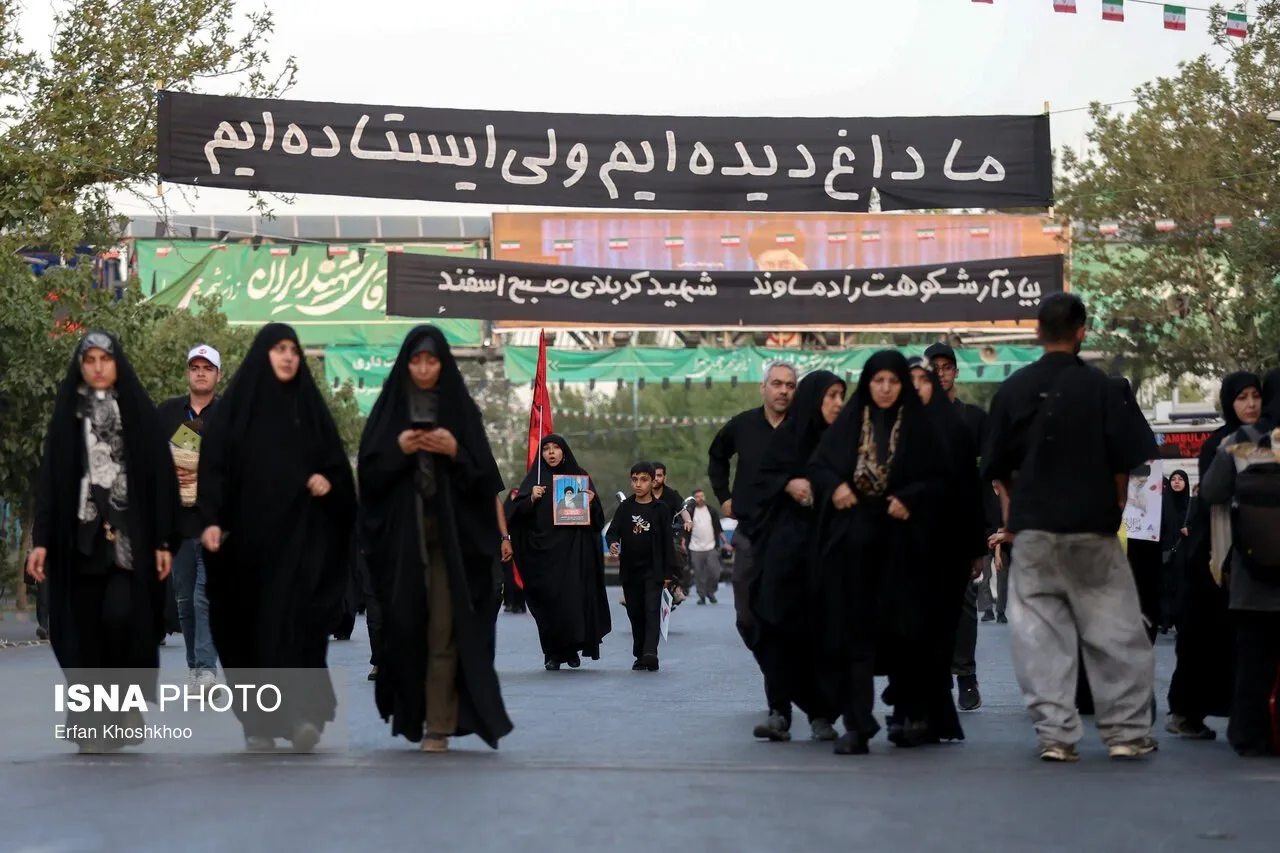 مصلی امام خمینی وداع با آقای شهید ایران