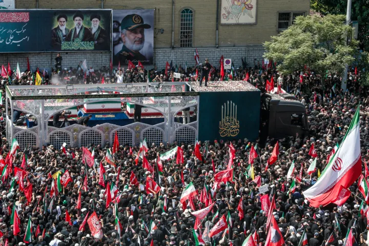 تشییع آقای شهید ایران