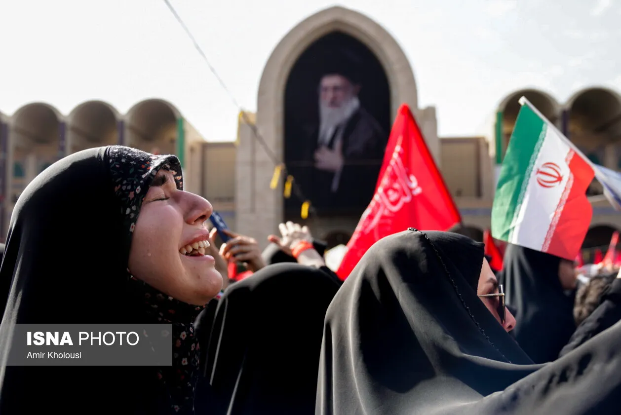 مصلی امام خمینی وداع با آقای شهید ایران
