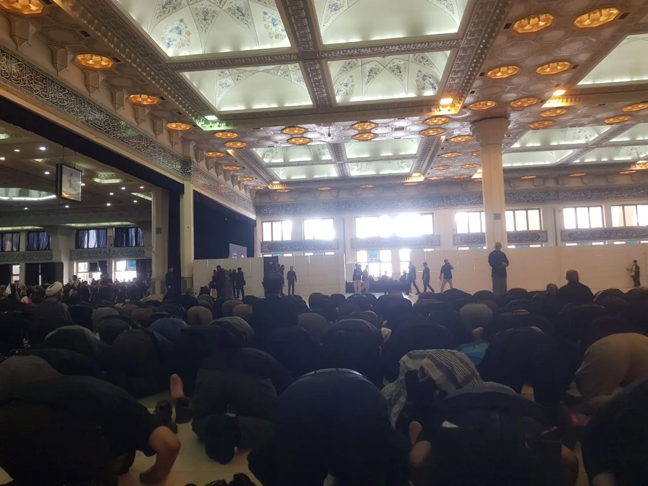 مصلی امام خمینی وداع با آقای شهید ایران