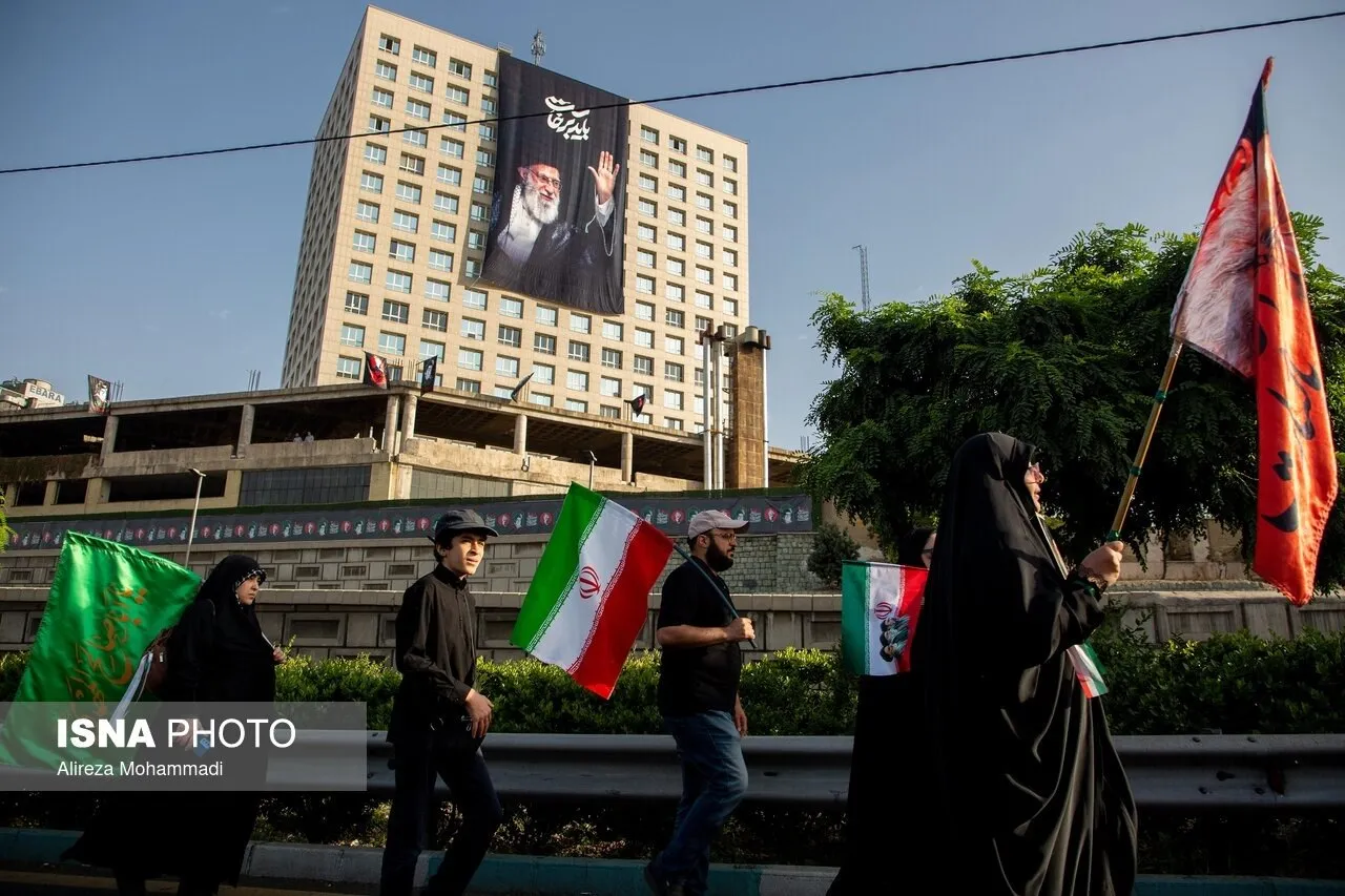 مصلی امام خمینی وداع با آقای شهید ایران