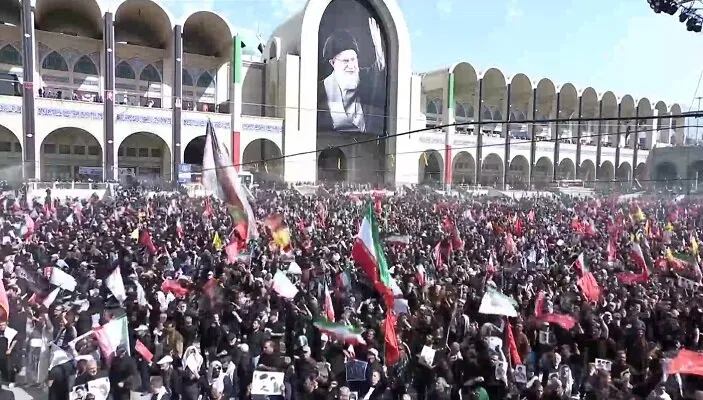 مصلی امام خمینی وداع با آقای شهید ایران