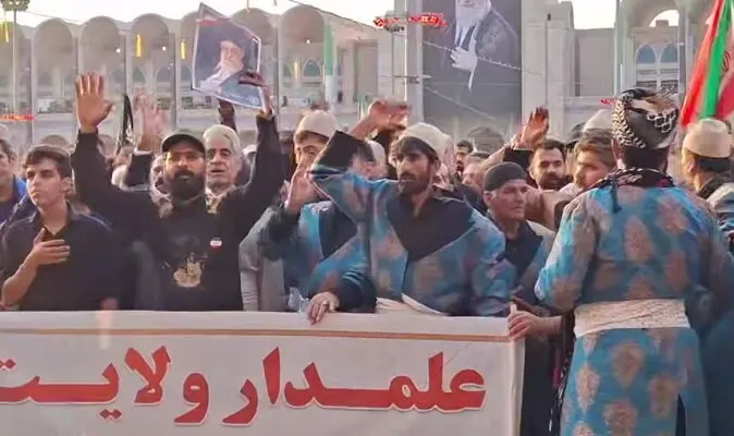 مصلی امام خمینی وداع با آقای شهید ایران
