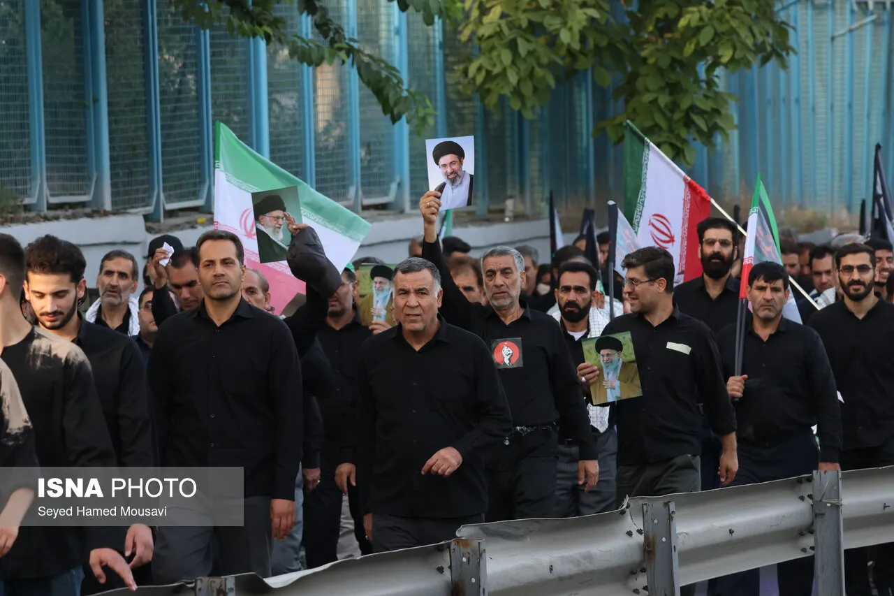 مصلی امام خمینی وداع با آقای شهید ایران