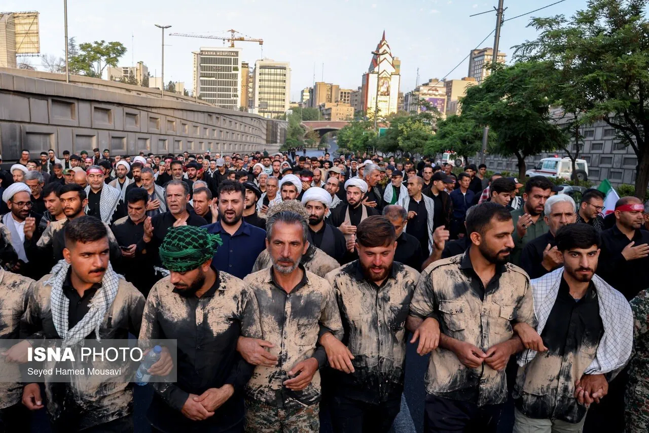 مصلی امام خمینی وداع با آقای شهید ایران