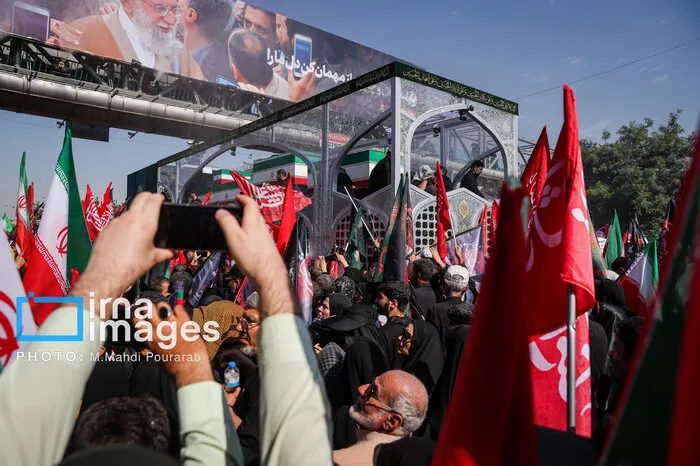 تشییع آقای شهید ایران